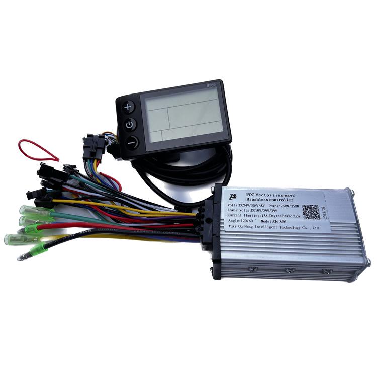 Ultra-Quiet Sine Wave Electric Bicycle Controller, 36V/48V 350W for Mountain Bikes
