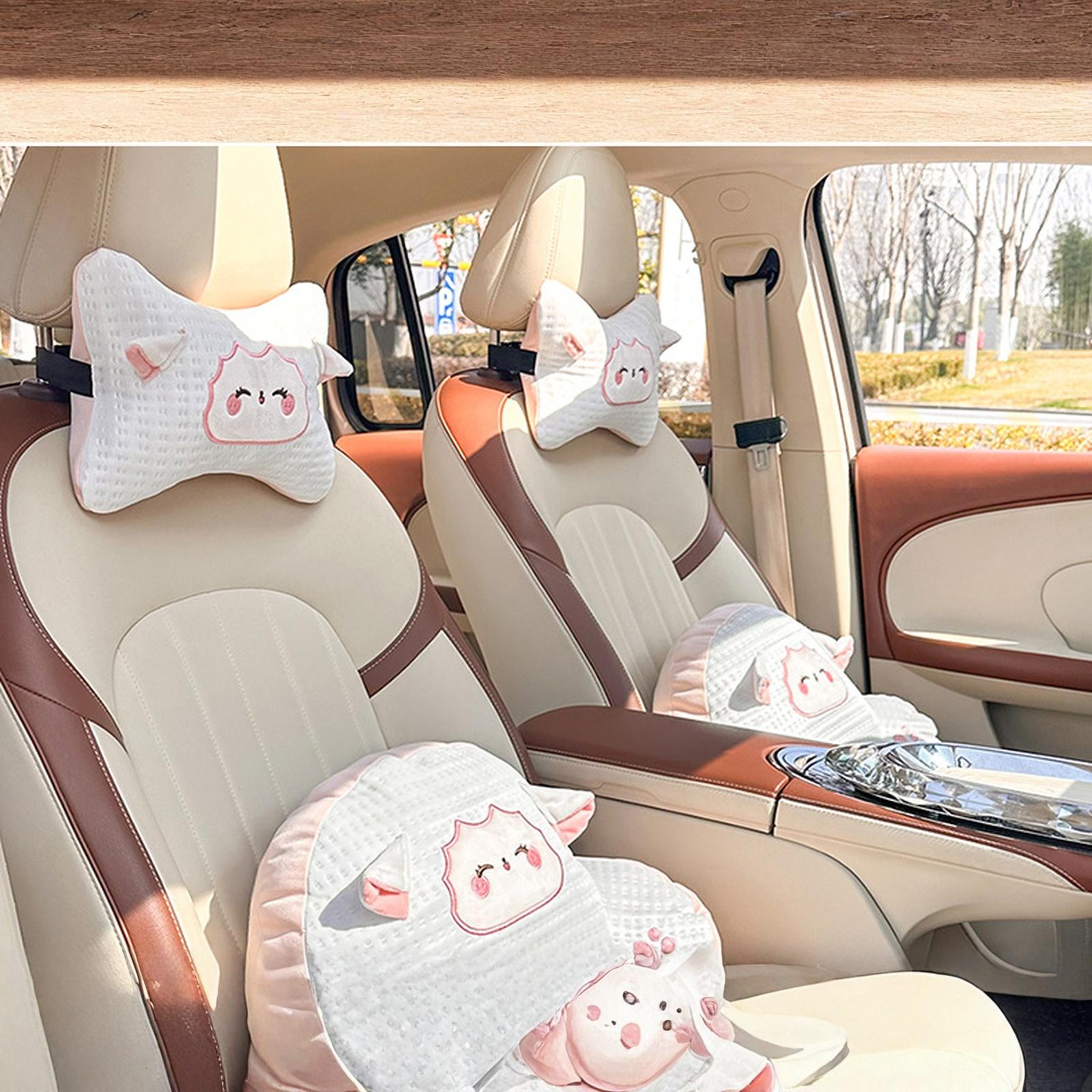 

Car Headrest Car Pillow Car Driving Seat Memory Foam Lumbar Support Car A Pair Of Car Pillow Neck Pillow One Size