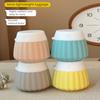 4Pcs 40ML Silicone Travel Bottle with Clear PVC Bag Leak Proof Reusable Facial Cream Lotion Sunscreen Storage Jar Portable Refillable Empty Toiletries