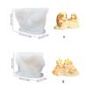Unique Home Decors Silicone Mold User Friendly Silicone Cats And Dog Scented Candle Mold For Creative DIY Projects