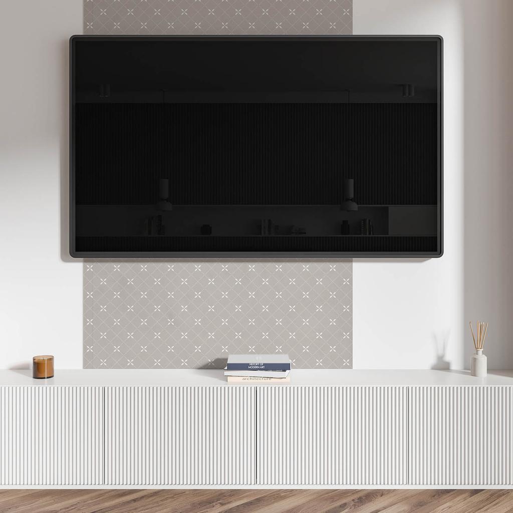 Panel Winylowy Samoprzylepny Z Nadrukiem 100X50 Cm Geometryczny Wzór W Romby
