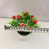 Zdravá péče o tělo 1ks Umělý květ růže v květináči Zahradní svatební dekorace rekvizity