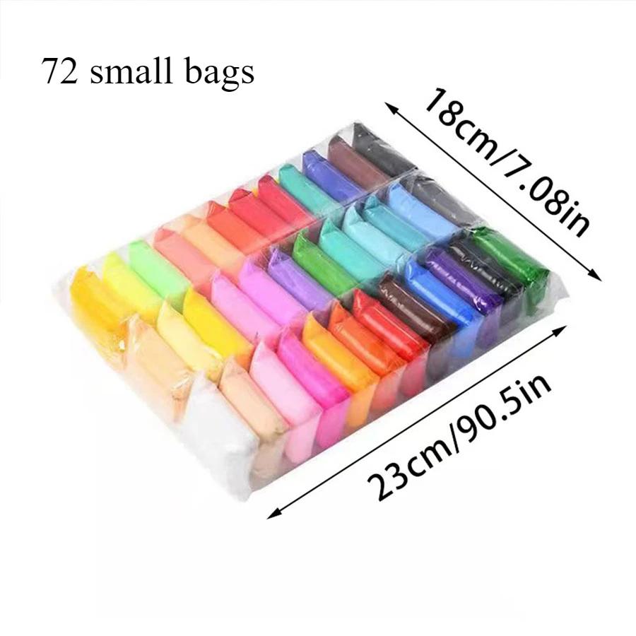 36 Color Clay Air-dried Clay Set Ultra Light Plastic Clay with Carving Tools DIY Crafts Gifts Children Non-Toxic Modeling Fun