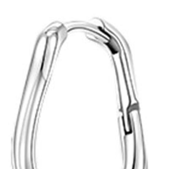 1 Pair Geometric Huggie Hoop Earrings for Women, Casual Simple Earrings, Lightweight Minimalist Jewelry for Party Daily Wear
