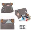 [LKIYUW] Canvas Tote Bag, Crossbody Bag, A4 Size, Large Capacity, Canvas Shoulder Bag, Solid Color, Unisex, Perfect for Commuting and School, Black