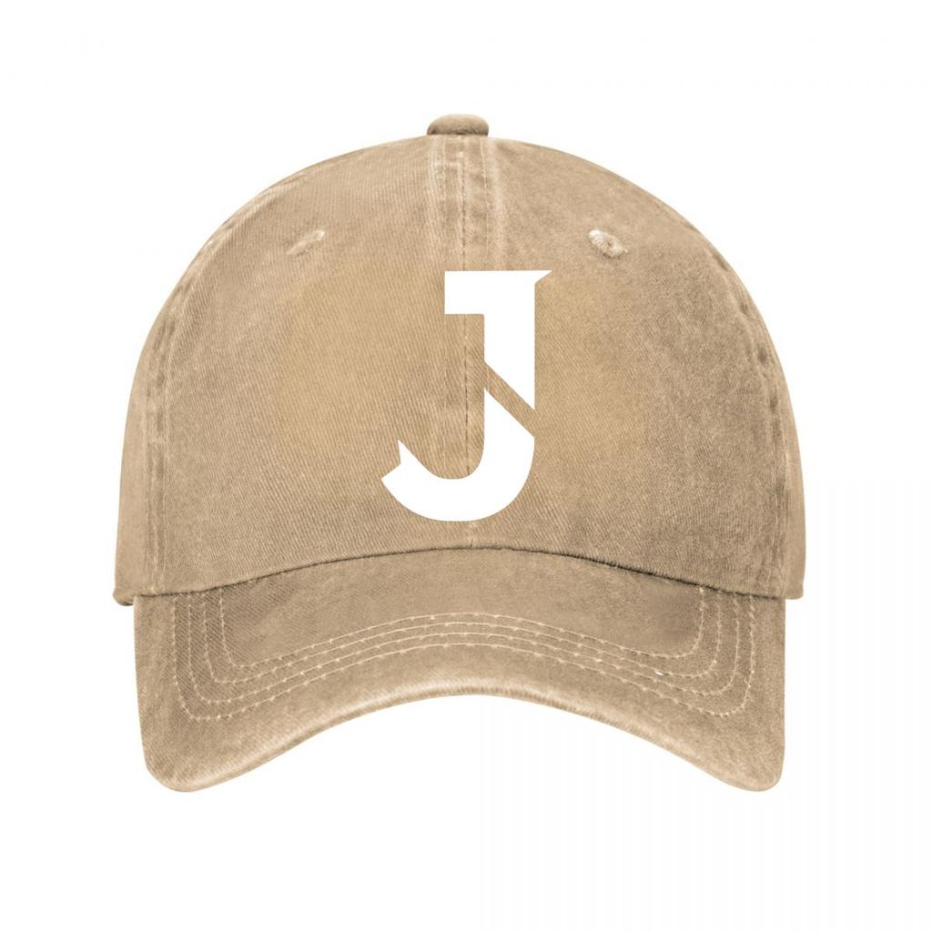 Vintage J Baseball Cap Washed Baseball Cap