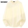Mark Fairwhale Men's Waffle-Knit Long-Sleeve Round-Neck T-Shirt