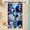 Beach TowelDeath Note Custom Name Text Personalized Soft Towel for Beach Pool Indoor Home Decor Gift