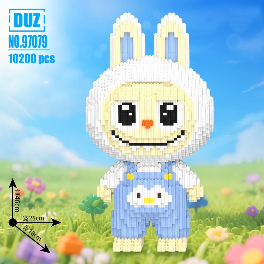 Big Pokemon Squirtle Charmander Magic Building Block Cartoon Horse Joker Model Toy Dragon Assembled Bricks Figure For Kids Gift