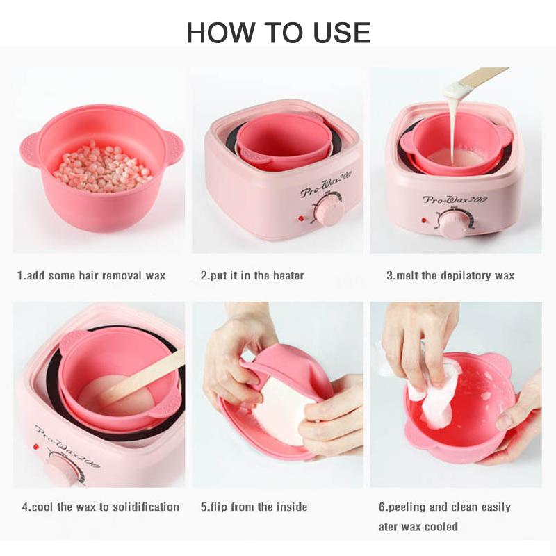 400g Waxing Wax for Hair Removal Hard Wax Beans Depilatory Hot Film Wax Beads for Full Body