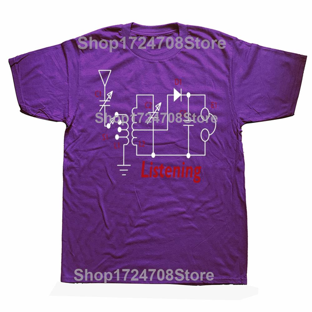 

Funny Amateur Ham Radio Operator Printing T-shirts Men Women s Fashion Casual Tshirt 100% Cotton Loose Oversized T Shirt 4XL