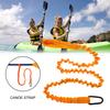 Kayak Paddle Leash Canoe Paddle Holder with Adjustable Belt for Kayaking Canoeing and Paddle Boarding Accessories