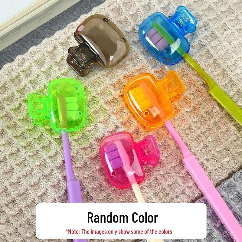 Travel Toothbrush Head Protective Cap - Portable Electric Toothbrush Cover & Dust Storage Solution