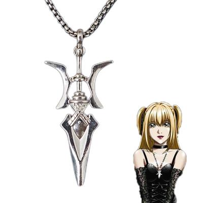 Anime Misa Amane Cosplay Halskjede Hellebard Anheng Halskjeder Nøkkelring Cosplay Smykker Gaver