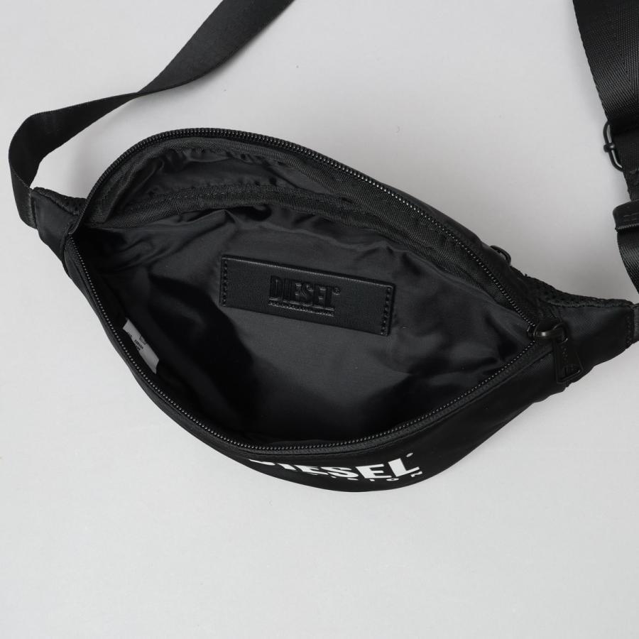 DIESEL X09554 P5480 Shoulder Bag Waist bag body bag black unisex Used