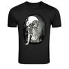 Gothic Vampire Woman Dark Moon Horror Graphic T-Shirt
