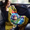 1pc, Buzz Lightyear's Adventure: A Cozy Home Decor Gift Soft Flannel Blanket for Bedroom, Living Room, Travel, Camping, Car