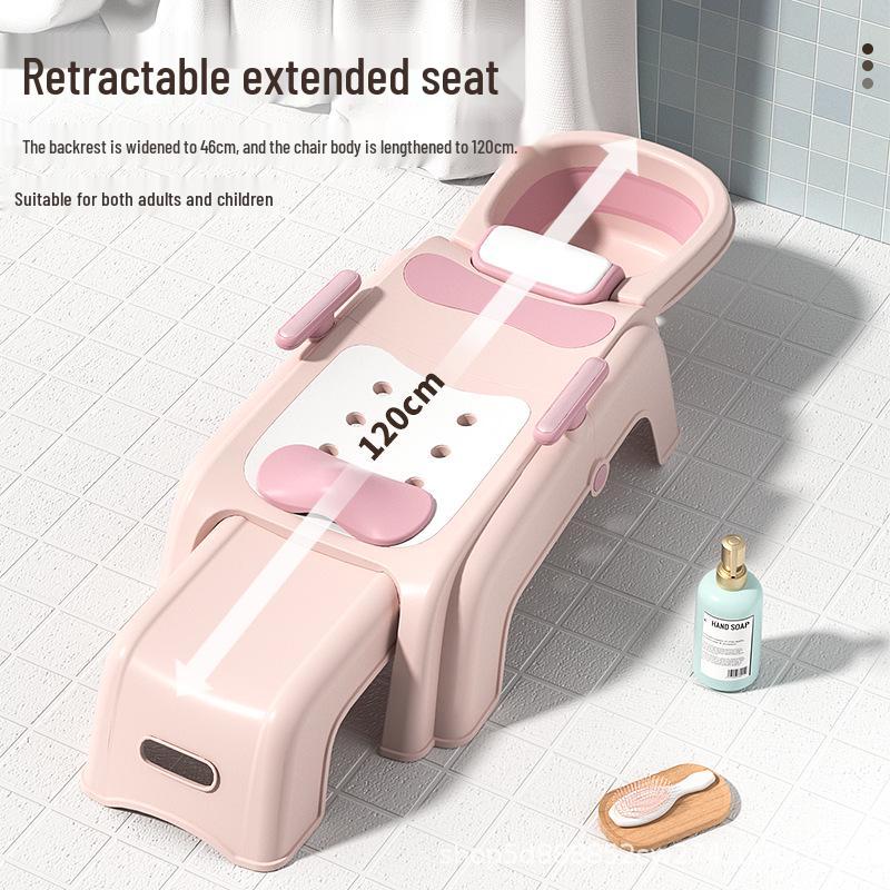 Faltbarer Baby-Shampoo-Liegestuhl - Große Größe Haarwaschstuhl