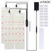 LED Grow Panel Licht Ultradünn Vollspektrum Dimmbar Timer Pflanzenlichter Unter Schrank Wachstumslampe für Zimmerpflanzen Regal