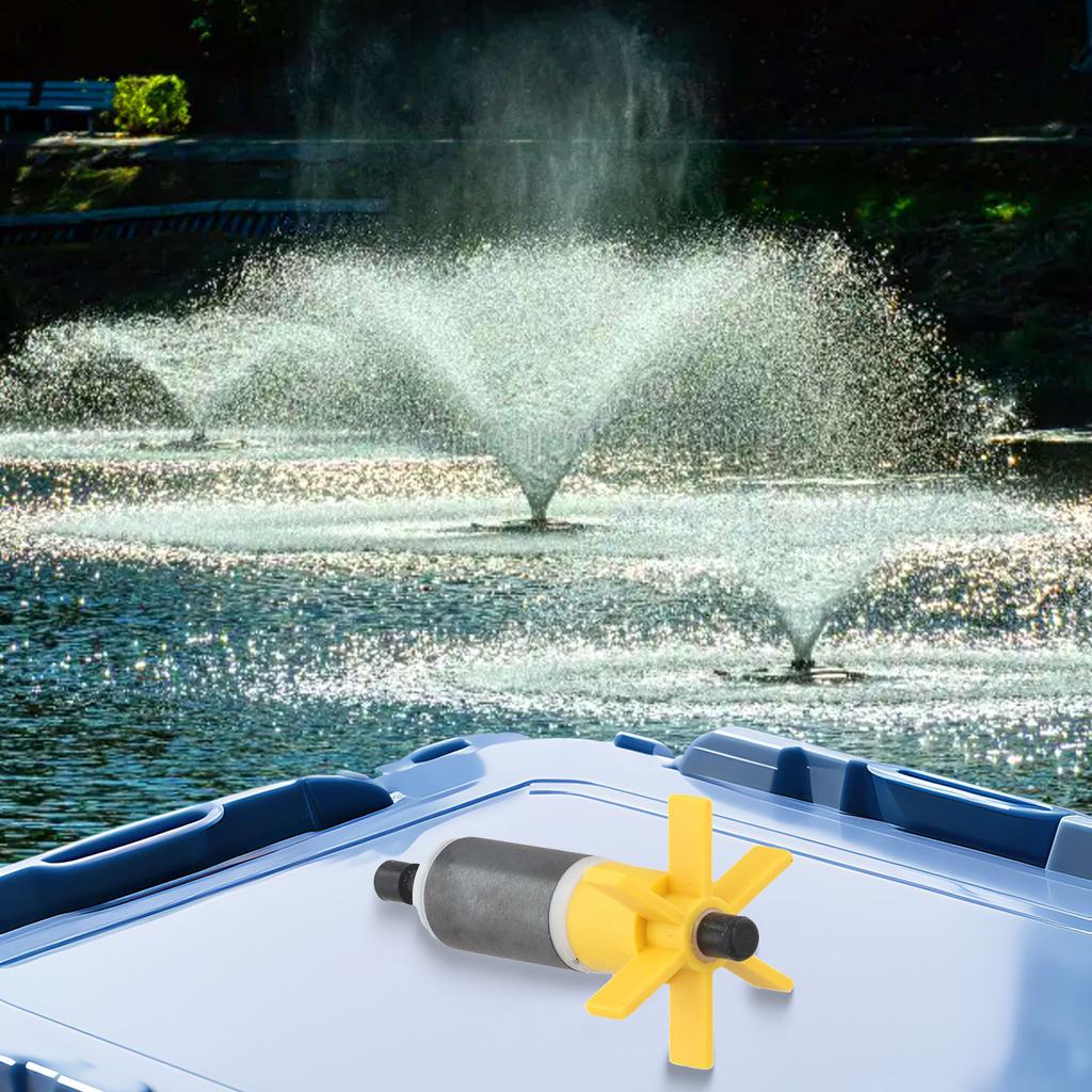New High Quality Impeller Pump Rotor Aquarium Pump Accessories For Water Pump Replacement Stainless Steel Shaft