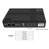10400mAh Mini UPS 5V 9V 12V Battery Backup Portable Uninterruptible Power Supply