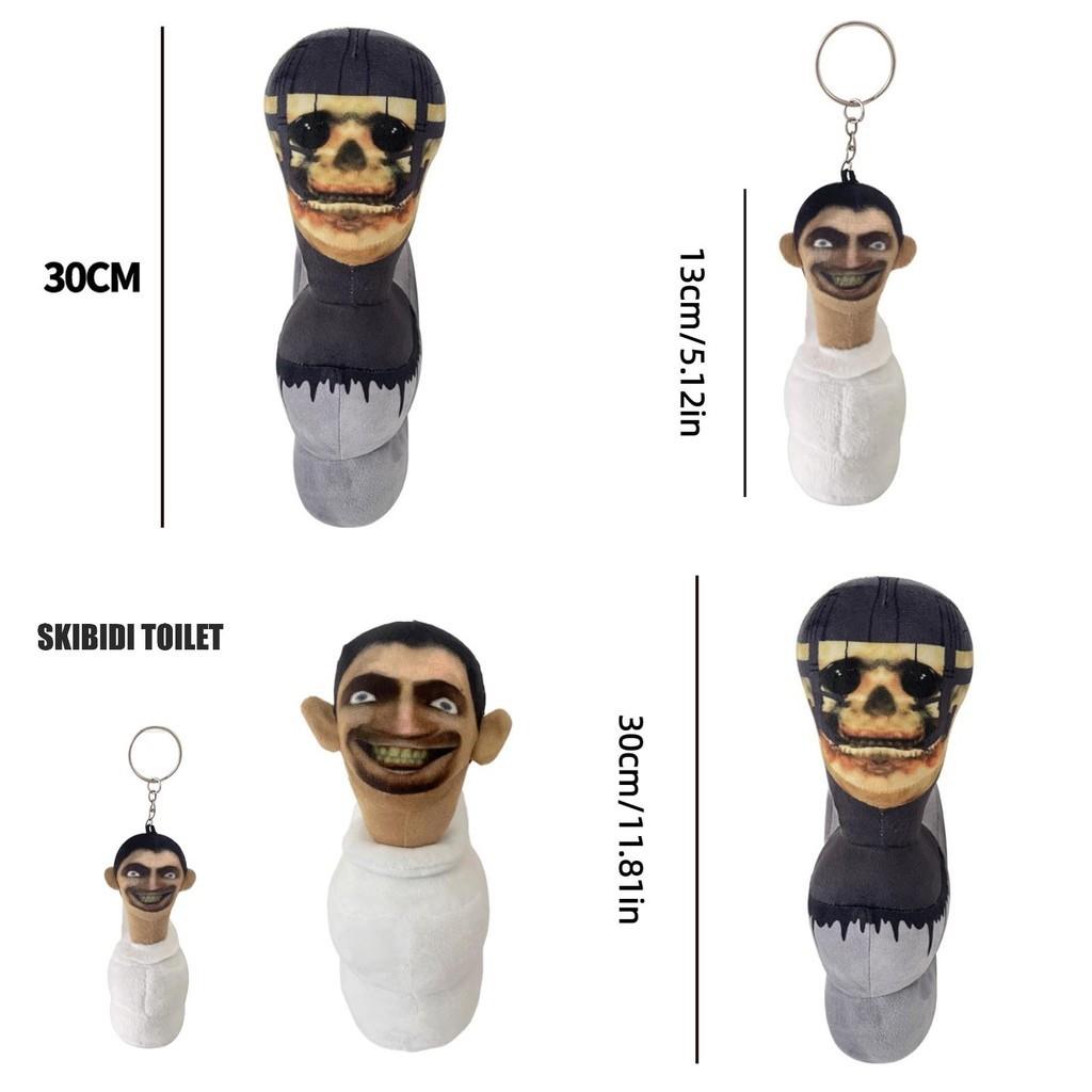 Peluche de Skibidi Toilet Suave y de Peluche para Decoración de la Habitación de Niños