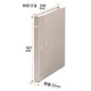 Plus Clear File Super Economy A4 Vertical 40 Pockets Gray 5 Book Set FC-124EL 88-430ÁE