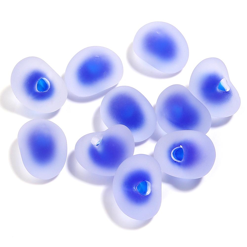 10pcs Acrylic Frosted Heart Beads Multicolor Love Heart Charms Beads For DIY Jewelry Making Bracelets Pendants Earrings Findings