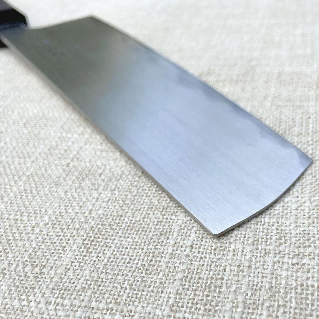6.7 Inch Nakiri Knife T12A High-carbon Steel Core Sanmai-gawari Blade Chef Slicing Cleaver Meat Handmade Forged Kitchen Knife