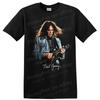 Neil Young Rock Music Vintage Style Art Poster T Shirt Guitar Player Tee