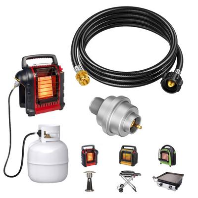 Propane Fuel Filter F273699 Replacement Detachable Propane Fuel Filter with 6FT Propane Adapter Hose Connect To 1-20lb Propane Tank