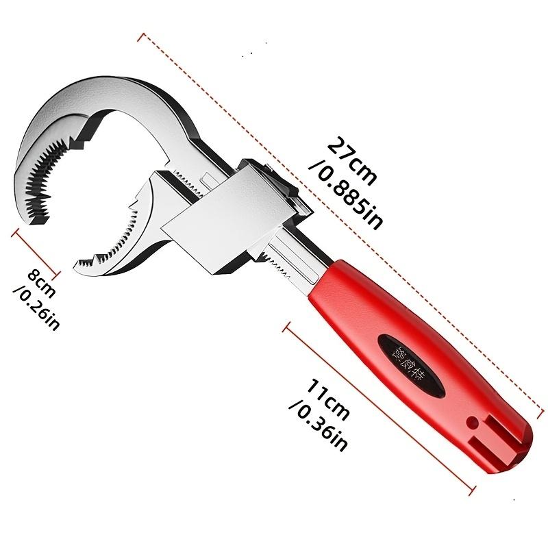 Grishay Flexiwrench Grishay Wrench Universal Adjustable Double-Ended Wrench Plumbing Wrench for Kohler Faucet, Under Sink Wrench Faucet Tool