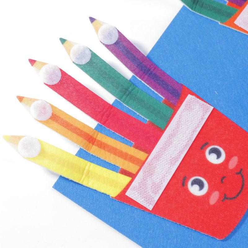 DIY Felt Arithmetic Learning Board for Kids – Chalk Style Early Education Puzzle Toy