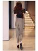Woodpecker 2025 High Waist Spring/Autumn Straight-Leg Cigarette Pants for Women