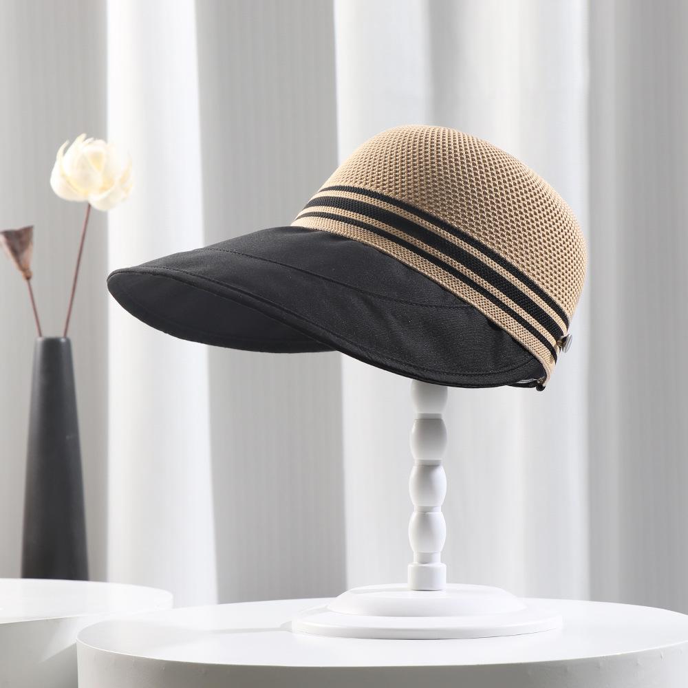 Women's Sun Hat New Hollow Breathable Sun Protection Duck Tongue Hat Cycling Sun Hat