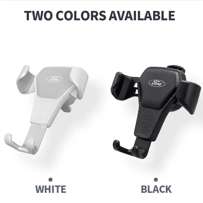 Car Phone Holder With Ventilation Hook Installation Anti Shake For Ford Mustang BA Shelby SYNus King GTX1 Ka Fusion Focus F-150