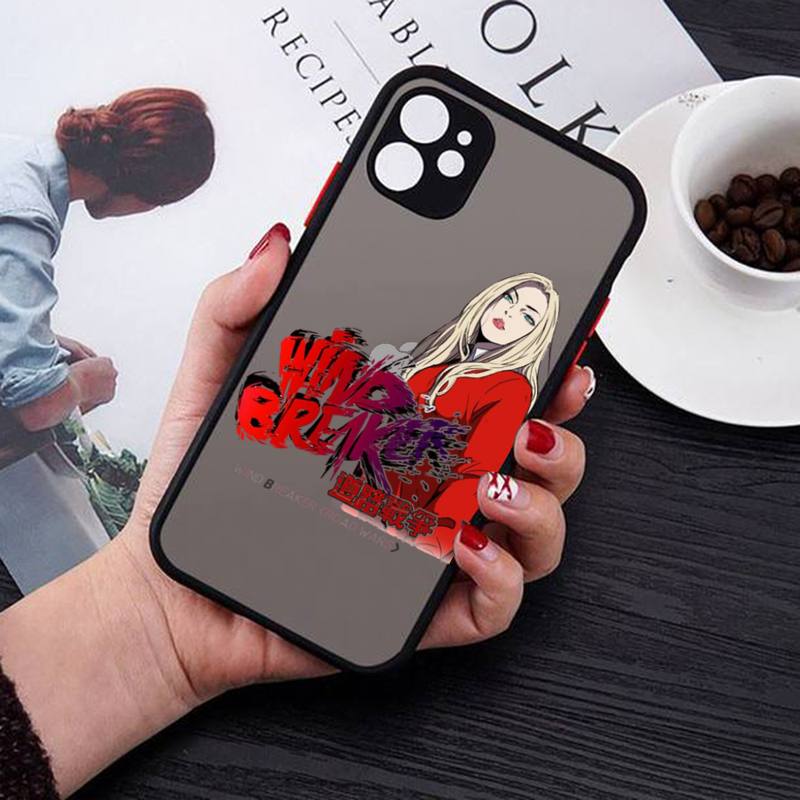 Wind Breaker Webtoon Phone Case for iPhone X XR XS 7 8 Plus 11 12 13 Pro MAX 13mini Translucent Matte Case