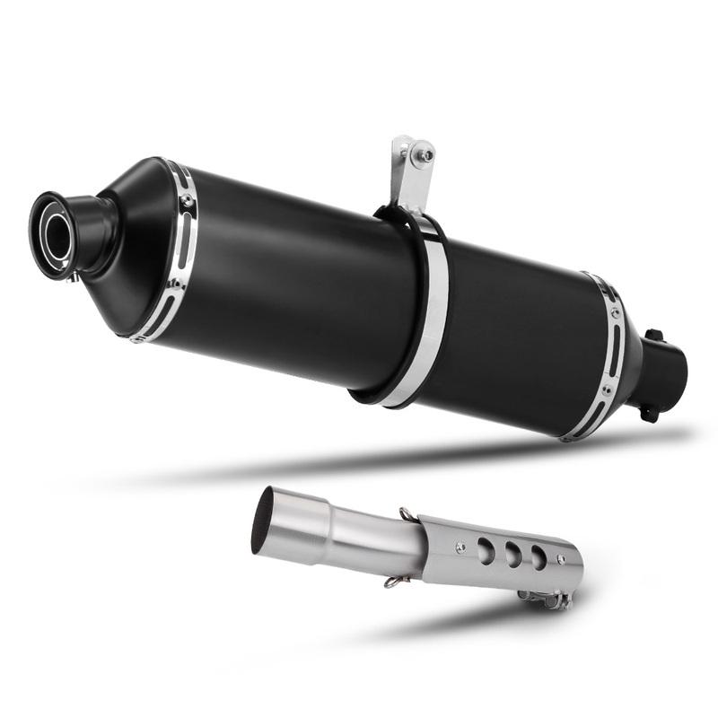 Motorcycle Exhaust Muffler Slip-On Mid Link Pipe Escape For T700s Tenere 700 2019-2026