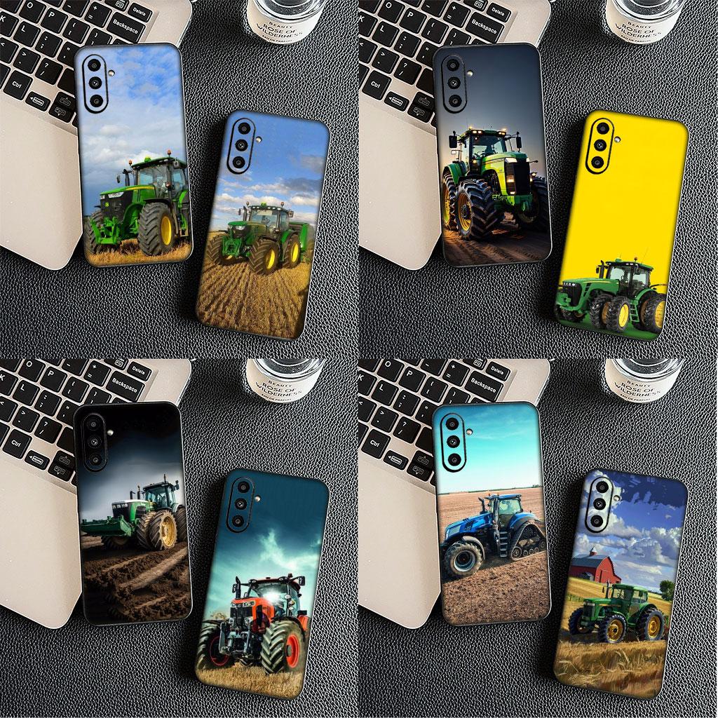 Cover for Xiaomi Poco C71 C65 C61 X7 X6 X5 M6 M7 F6 F7 F8 Ultra Pro C75 Casing Phone Case Farm Vehicle Tractor Field