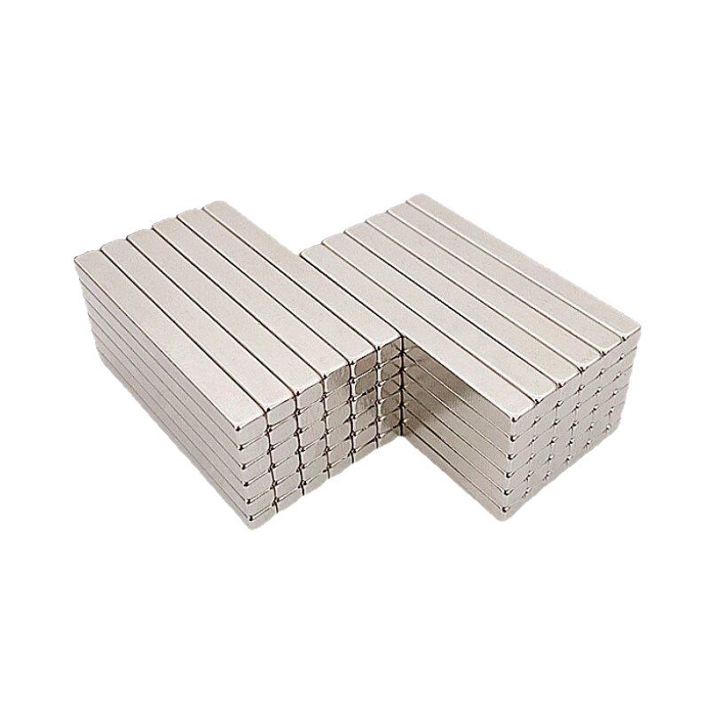 Neodymium Iron Boron Rectangular Magnetic Strip (60x10x5) for Cabinets and Nail Art