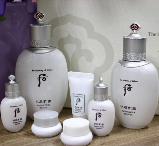 The History Of Whoo Radiant White 2pcs Special Set, Moisturizing, KBeauty, Korean Cosmetics, sample
