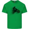 Abstract Motocross Rider Dirt Bike Unisexs Light Cotton TShirt