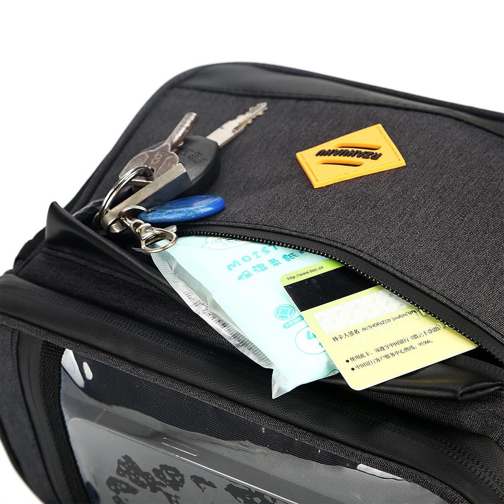 Water-Repellent Handlebar Bag: Insulated Front Bag for Bicycle, Electric Vehicle, and Motorcycle