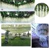 12Pcs Wisteria Flowers Ratta Extra Long Artificial Silk Flower Hanging On The Wedding Garden Outdoor  Party Home Garden Decorat