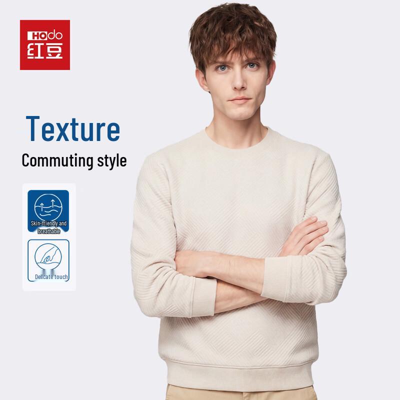 

Men s Light Luxury Texture Crew Neck Sweatshirt 180
