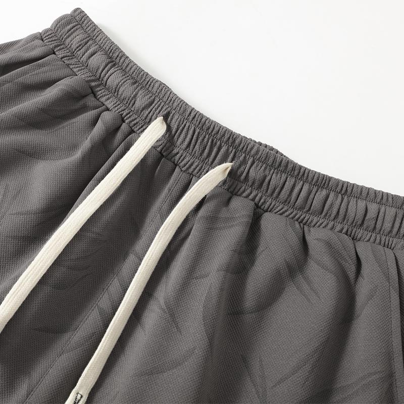 Tallas Grandes 4XL-11XL Verano Shorts Oversize Ropa de Hombre Negro Cintura Elástica Shorts Casuales