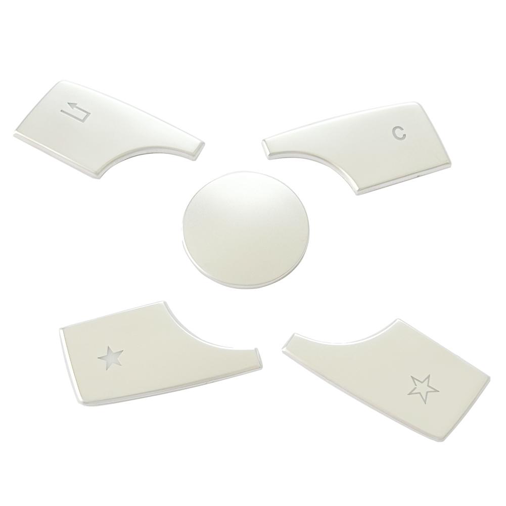 Car ABS Multimedia function Button Cover Sticker For Mercedes Benz E Class W212 2013-2015/ GL Class X166 / ML Class