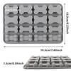 Dog Snack Silicone Mold Bone Shape Baking Mold Jelly Candy Chocolate Ice Multi-use Color 3PCS