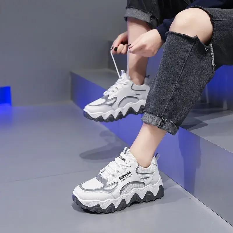 Women's Athletic Shoes Sports Ladies Footwear Spring Autumn New Arrival 2025 Sneakers A Korean In Fashion Deals On Sale Original