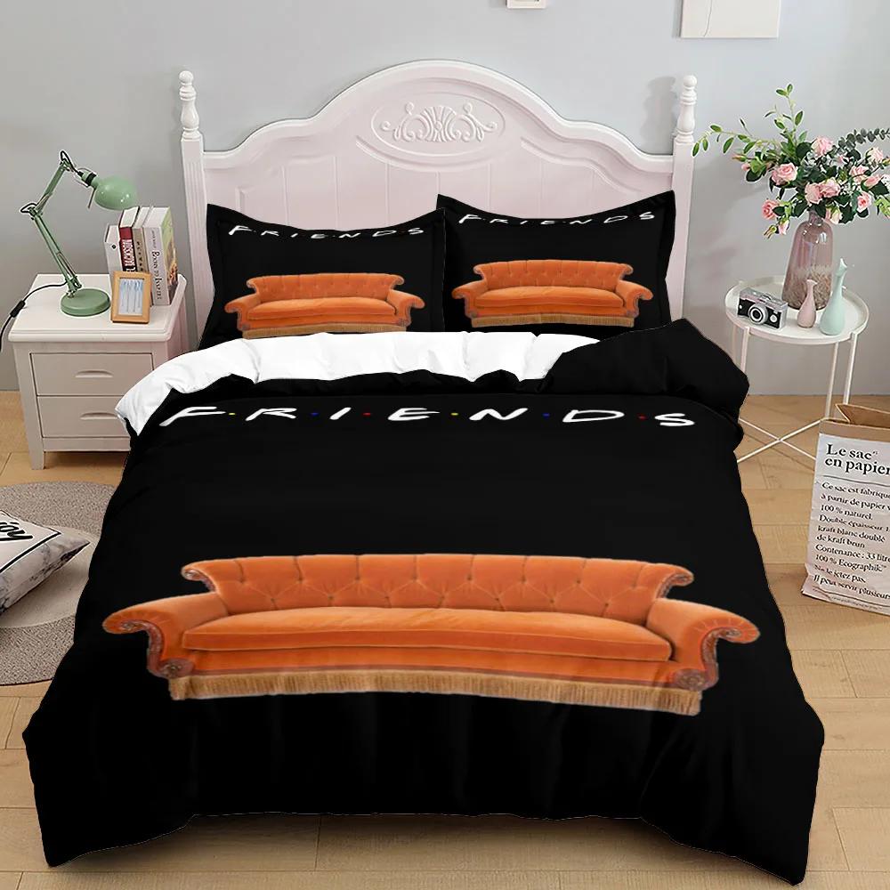 

Комплект постельного белья Space Tunnel 3D King Queen Double Full Twin Single Size Duvet Cover Pillow Case Friends Bed Set EU single(135x200cm)